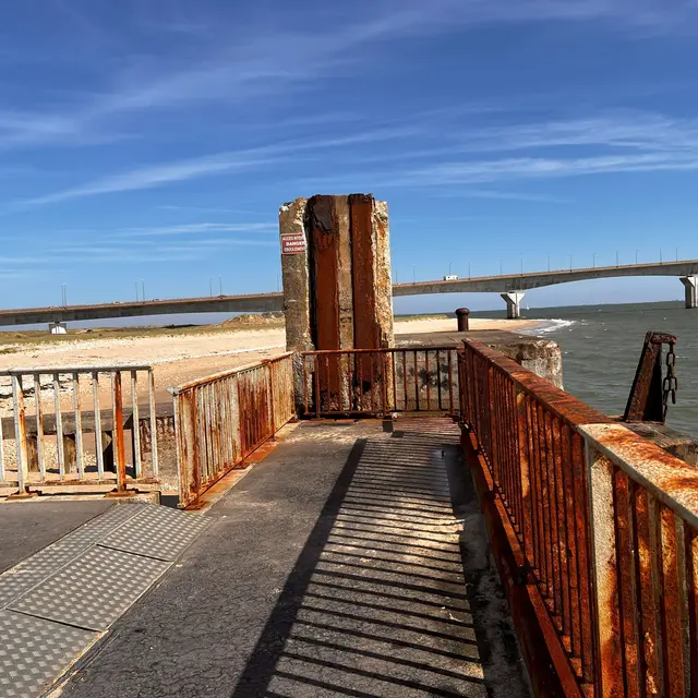 Ancien embarcadère de Sablanceaux