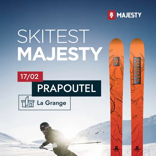 Skis test Majesty 2026-2027_Les Sept Laux Prapoutel