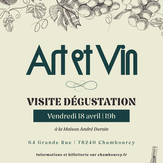 Affiche Art & Vin