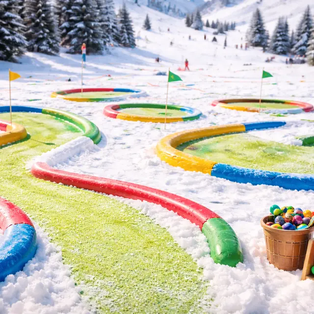 Snow Mini Golf_Pra Loup 1600