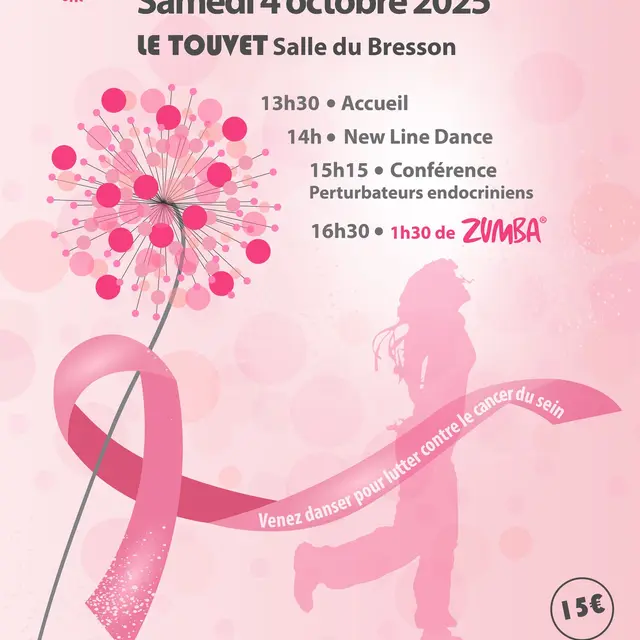 Octobre Rose - 12ème Zumba Rose_Le Touvet