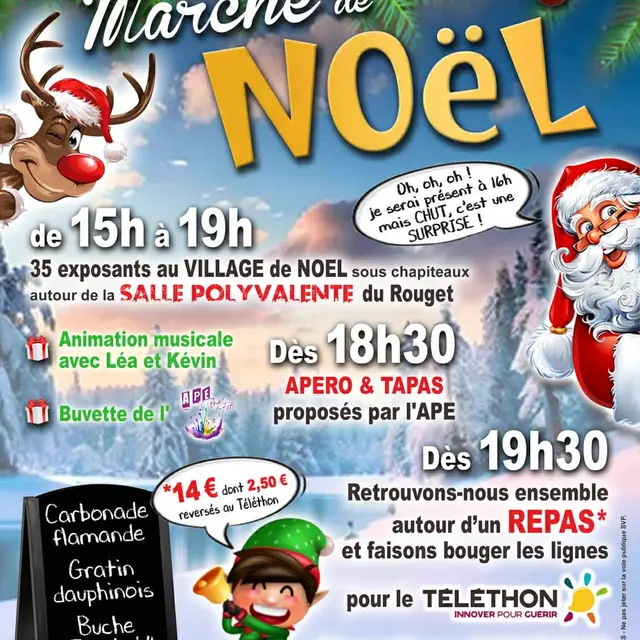 Marché de Noël du Rouget_Le Rouget-Pers