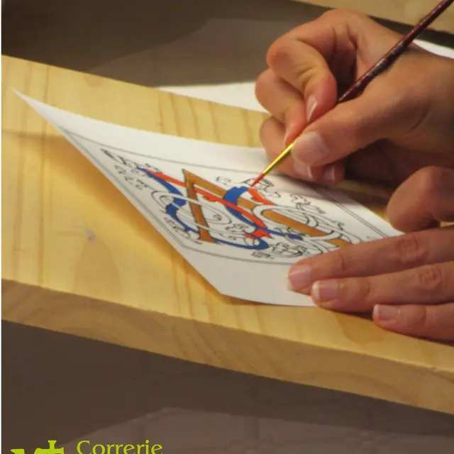 Atelier enluminure_Saint-Pierre-de-Chartreuse