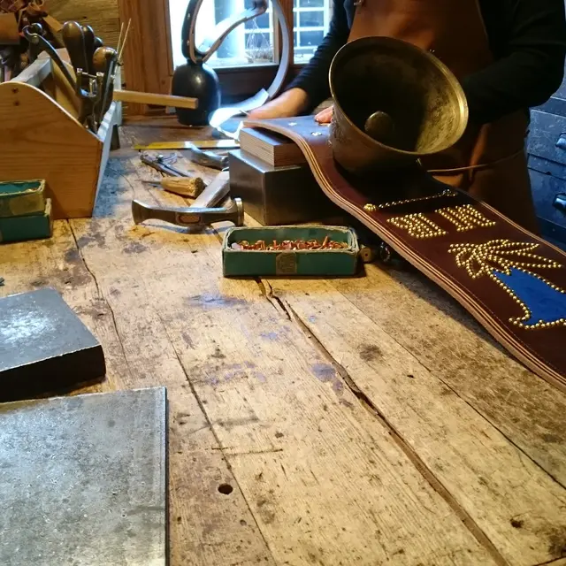 Atelier créatif : bracelet en cuir