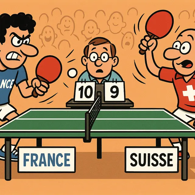 Tournoi de ping-pong et pétanque France/Suisse_Saint-Gingolph