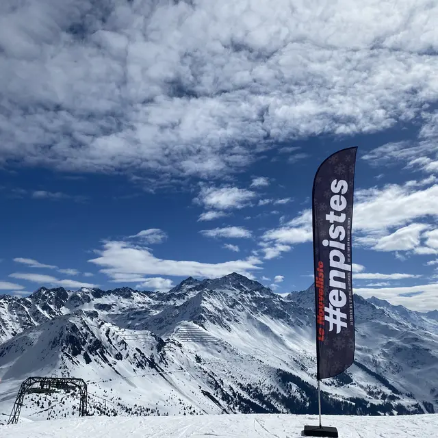 Tournée #enpistes et descente en luge au crépuscule_Riddes