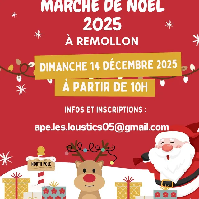 Marché de Noël des Loustics_Remollon