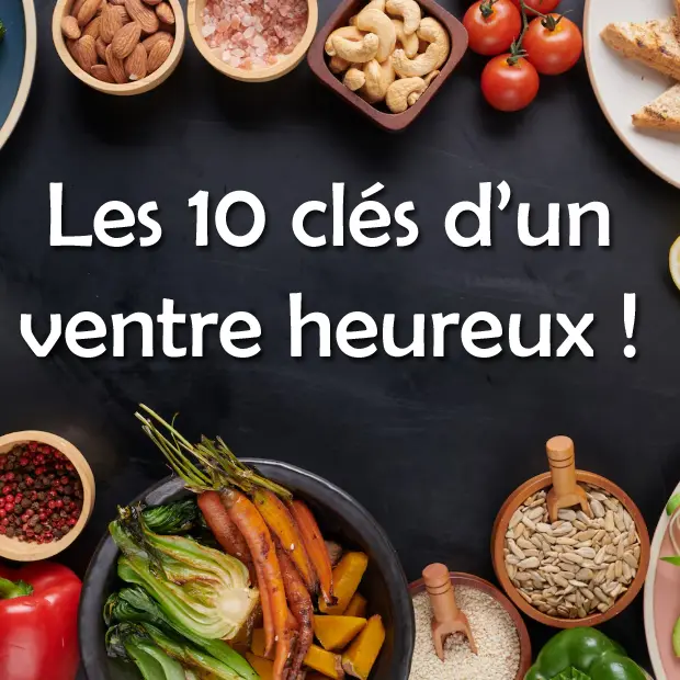 Conférence - Les 10 clés d'un ventre heureux !_Châtelaillon-Plage