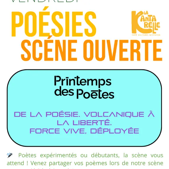 Poésies Scène Ouverte_Châteauneuf-de-Gadagne