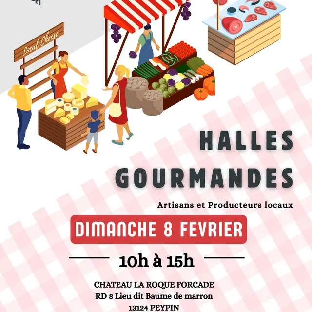 Les Halles Gourmandes au Château de la Roque Forcade_Peypin