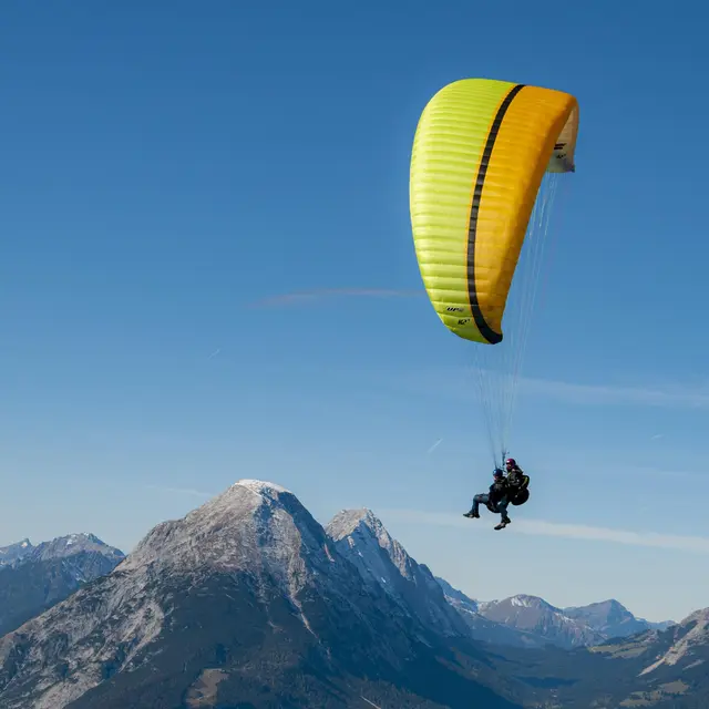 Vol en parapente
