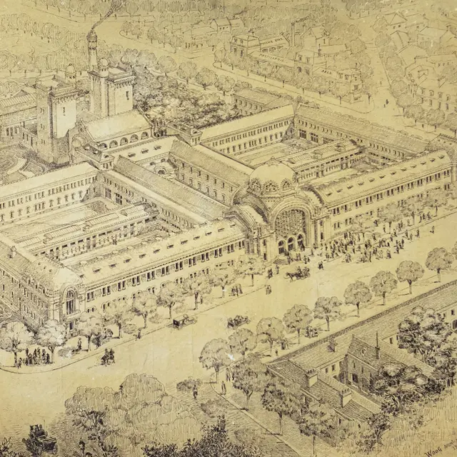 L. Woog. Nouvel établissement thermal.