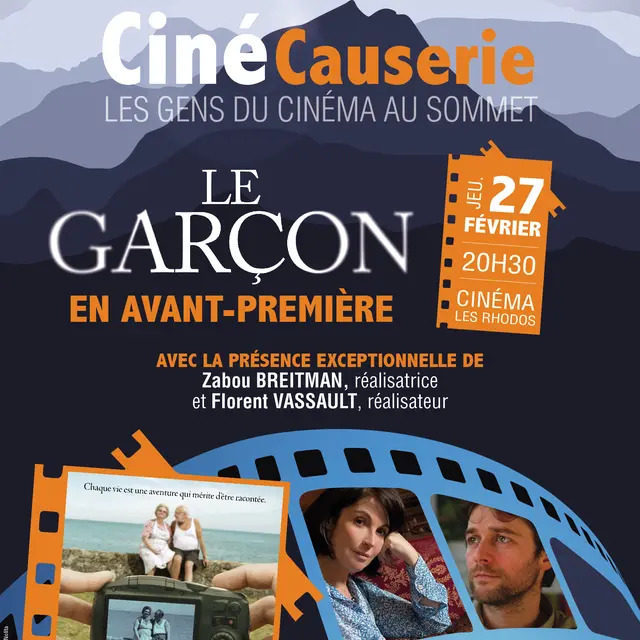 Ciné-causerie avec Zabou Breitman et Florent Vassault_Le Grand-Bornand