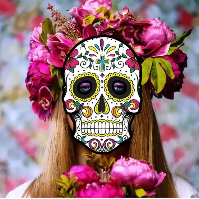 Atelier Création d'un masque de la mort mexicain_Castellane