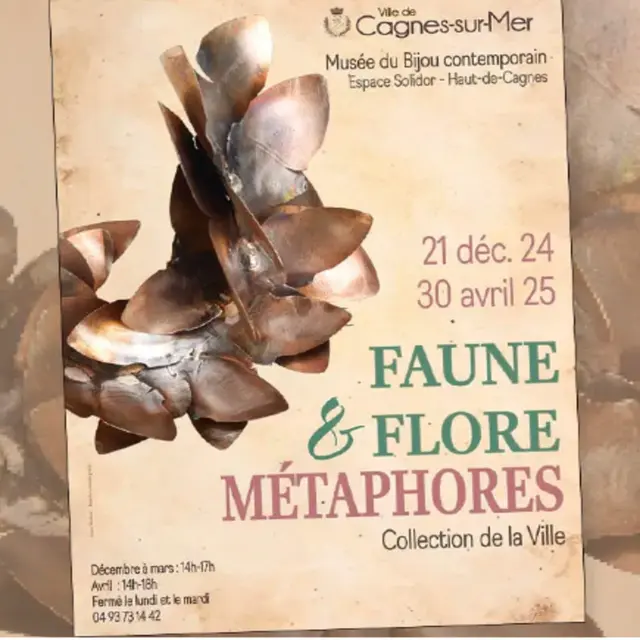 Exposition Faune, flore & métaphores_Cagnes-sur-Mer