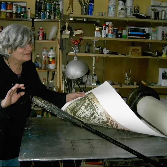 Balade artistique aux Mages et alentours - Atelier de Mine Palayer_Brouzet-lès-Alès
