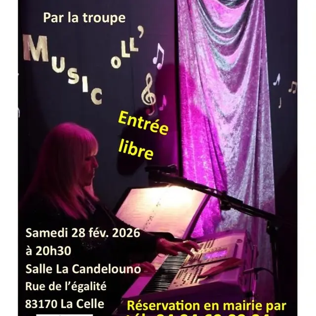 Spectacle : Chansons - variétés internationales_La Celle