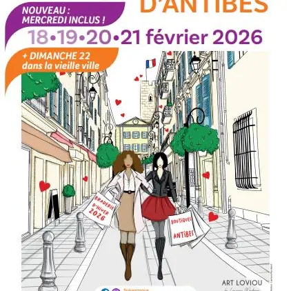 Braderie d'hiver des commerçants d'Antibes_Antibes