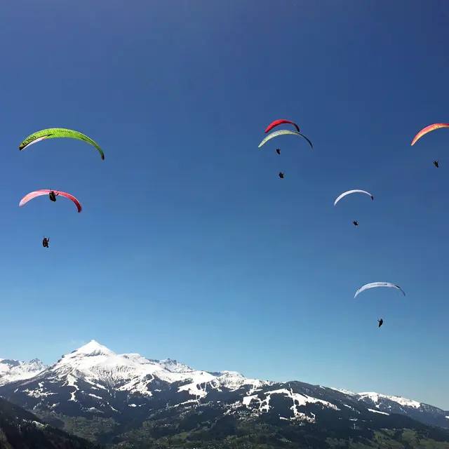 décollage Passy Plaine-Joux