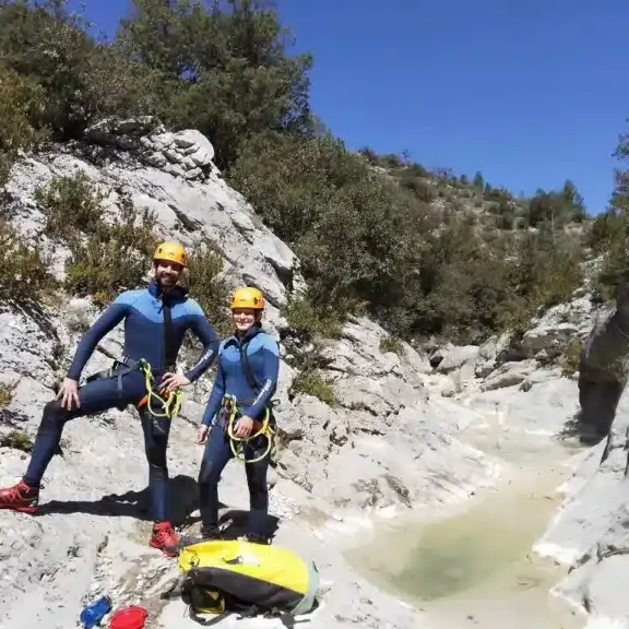 Randonnée aquatique  - Canyon Les Marmites du Diable avec Ecrins Spéléo Canyon_La Faurie
