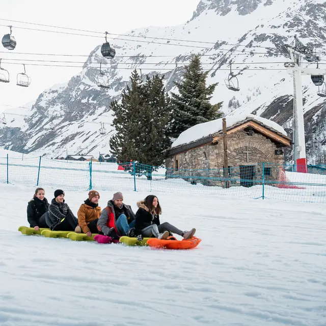 Animation Snake Gliss à Val d'Isère