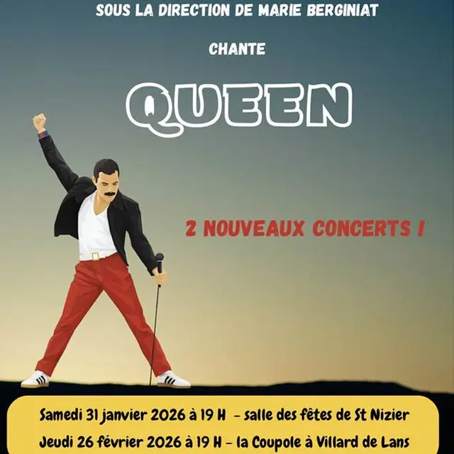 Voca'Niz chante Queen_Villard-de-Lans