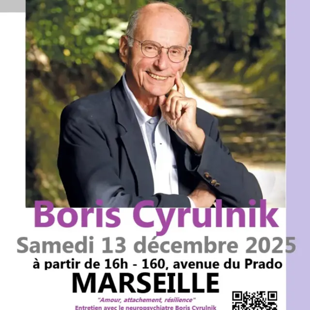 Conférence avec Boris Cyrulnik_Marseille