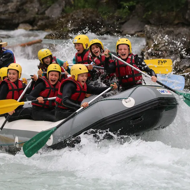 Eau Vive Passion : rafting famille