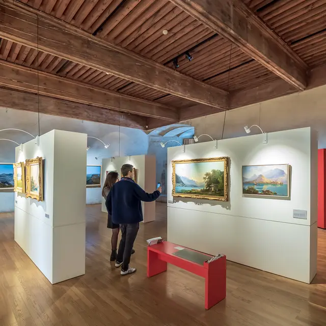 Salle beaux-arts du Musée-Château d'Annecy