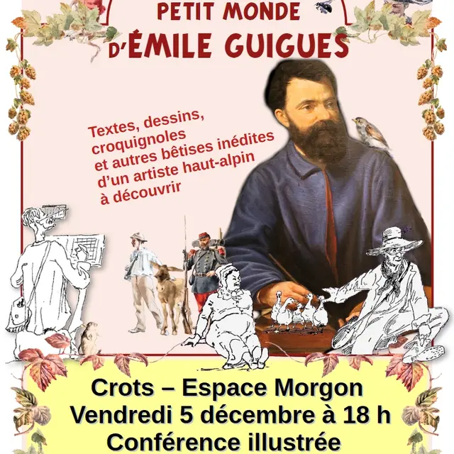 Conférence illustrée autour d'Emile Guigues CROTS
