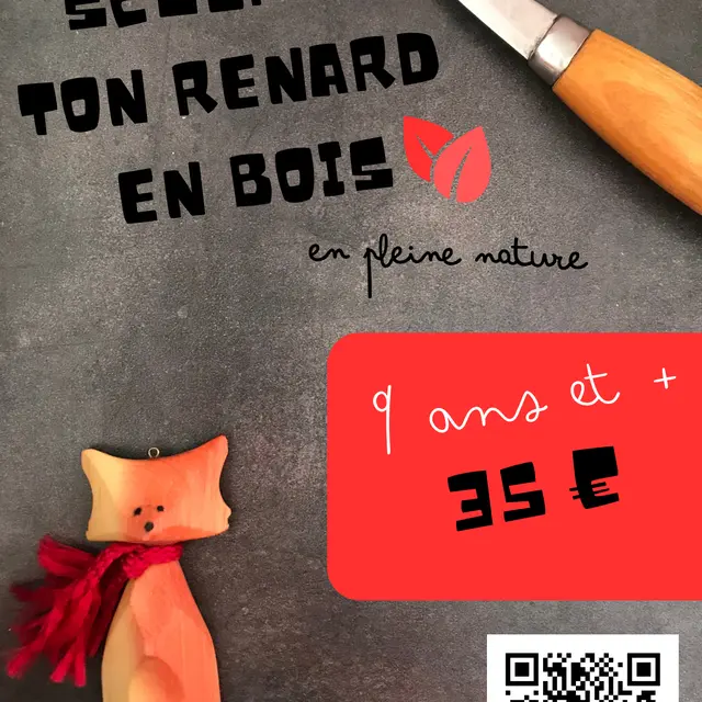 Sculpte ton renard en bois !_Villard-de-Lans