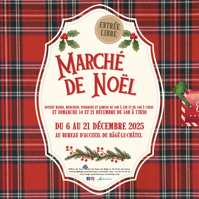 Marché de Noël_Bâgé-le-Châtel