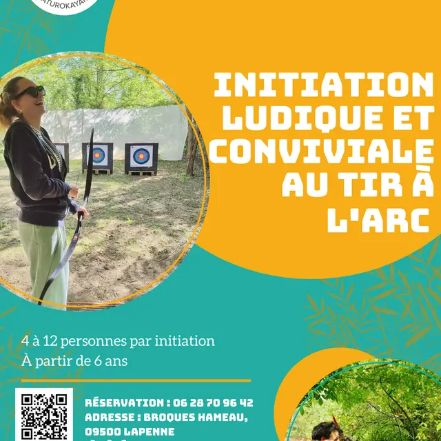 Initiation ludique et conviviale au tir à l'arc_Lapenne