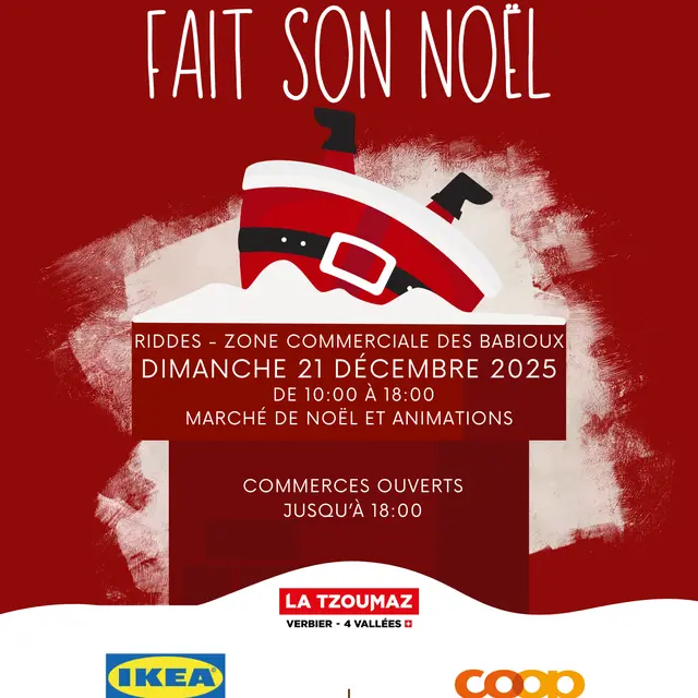 La zone des Babioux fait son Noël_Riddes