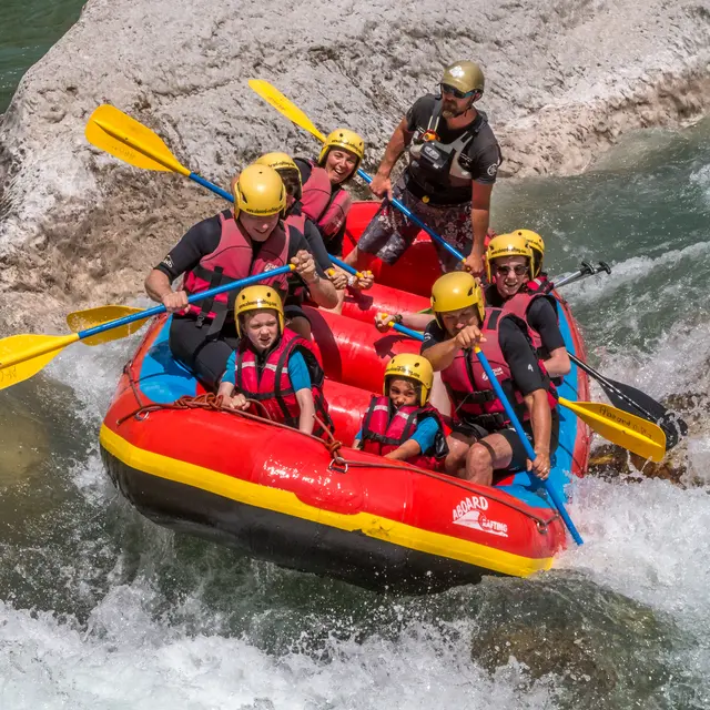 Aboard Rafting