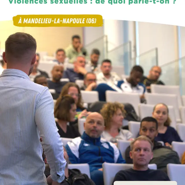 Conférence  Violences sexuelles : de quoi parle-t-on ? _Mandelieu-La Napoule