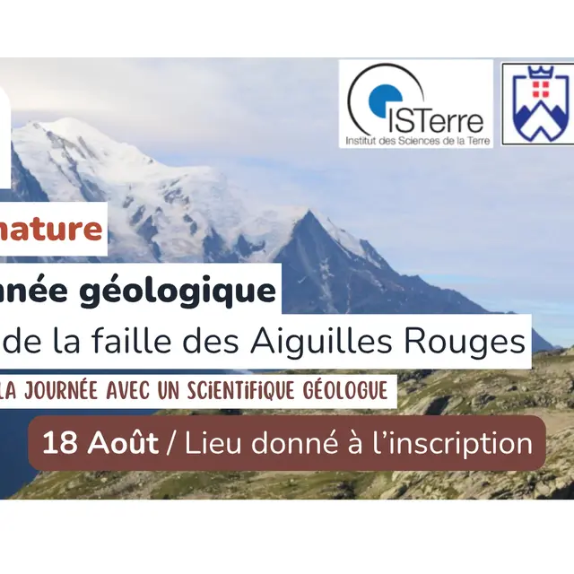 Sortie nature - Randonnée géologique le long de la faille des Aiguilles Rouges_Vallorcine
