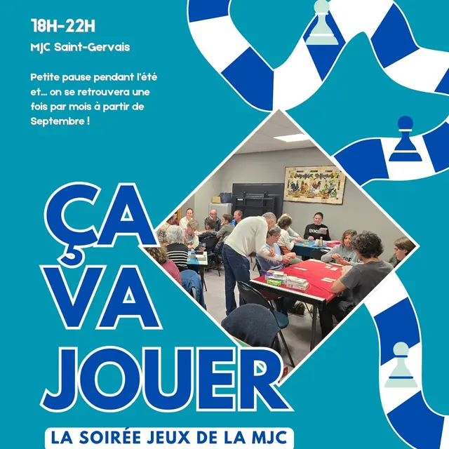 MJC - Ça va jouer, la soirée jeux de la MJC_Saint-Gervais-les-Bains