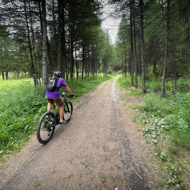 Liaison VTT Ville-Vieille - Molines-en-Queyras_Château-Ville-Vieille