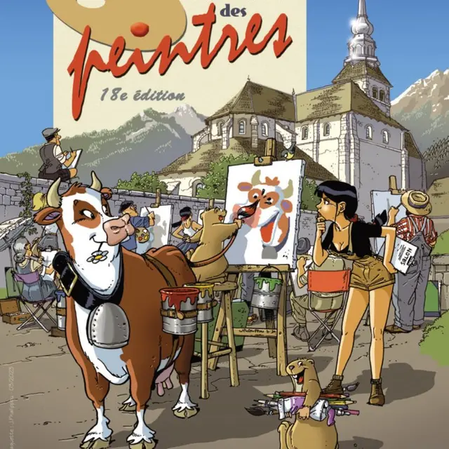 Place du Tertre : Concours des peintres_Abondance