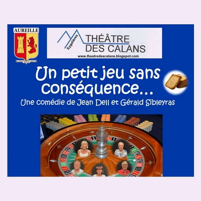 Soirée théâtre : Un petit jeu sans conséquence_Aureille_13.12.25
