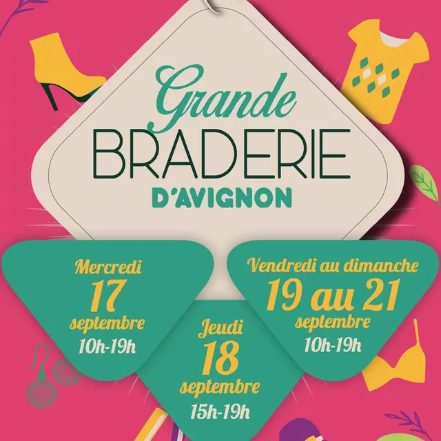 Grande braderie des commerçants_Avignon