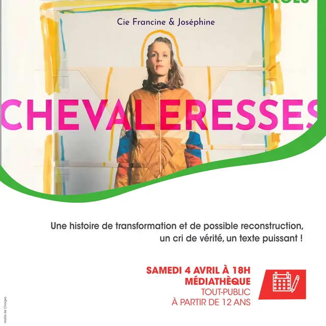 Lecture théâtralisée - Chevaleresses - Médiathèque de Chorges