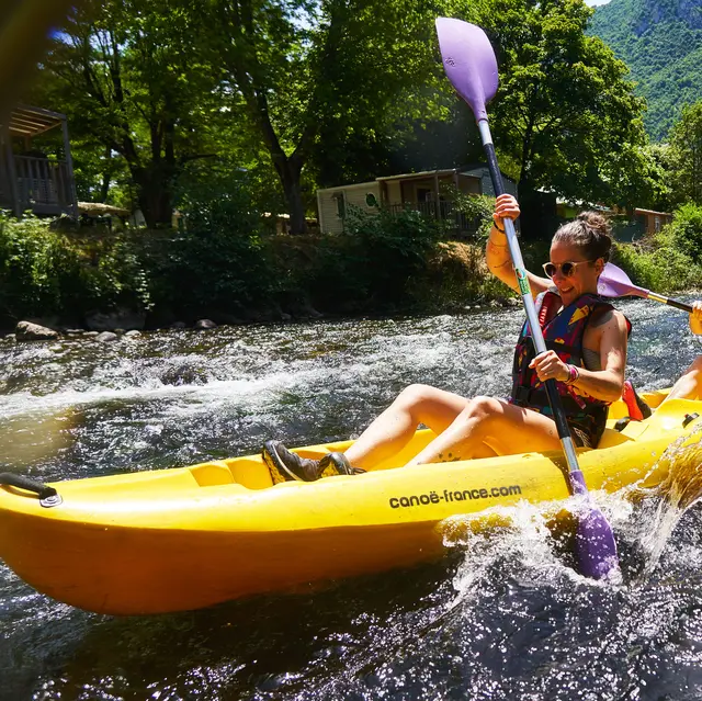 Canoë sur l'Ariège