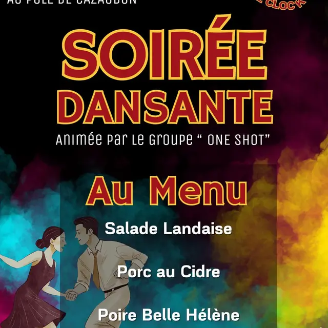 Repas Dansant Rock Arenes the Clock a Cazaubon_Cazaubon