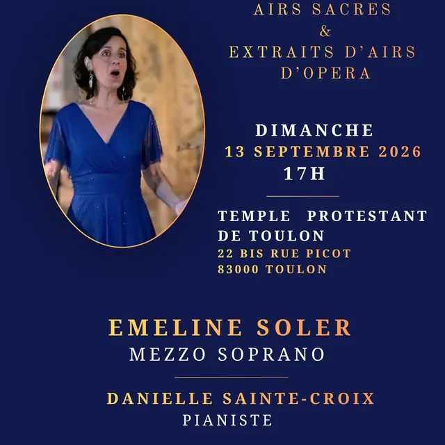 Concert - Récital lyrique Émeline Soler_Toulon
