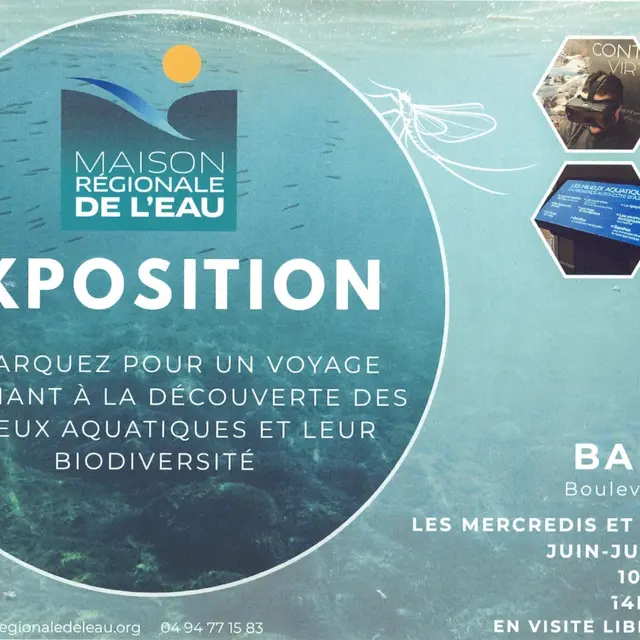Exposition : Les milieux aquatiques et leur biodiversité_Barjols