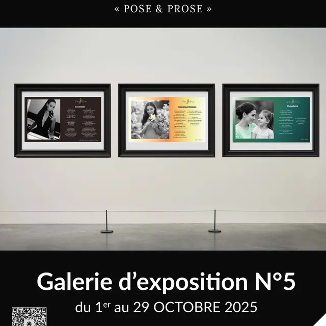 Exposition Pose et Prose Fabrice Chemin & Chemin Éditions_Mandelieu-La Napoule