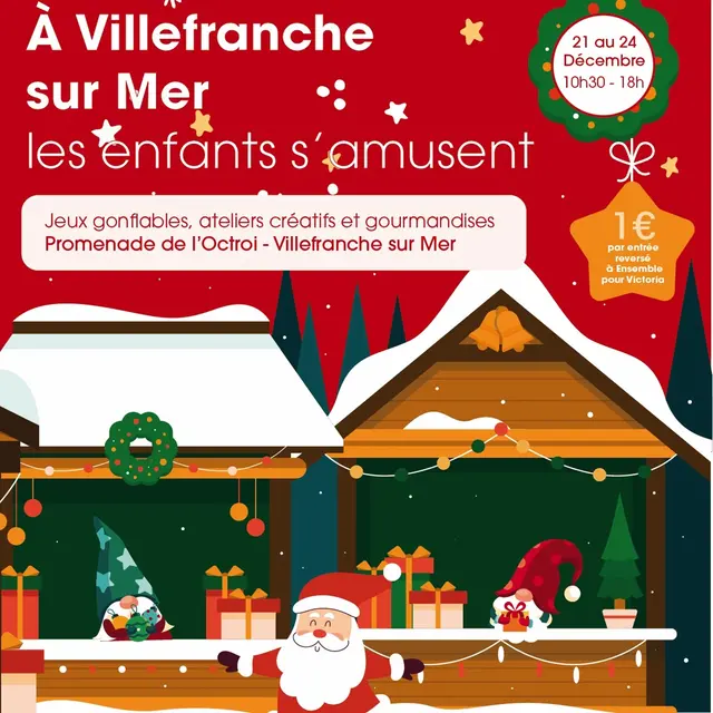 Animations de Noël pour les enfants_Villefranche-sur-Mer