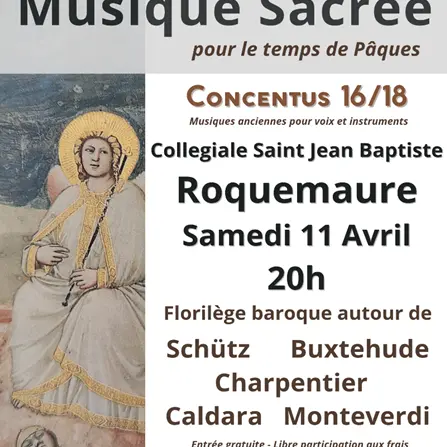 Concert de musique sacrée_Roquemaure